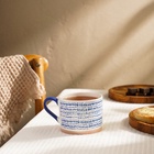 Кружка фарфоровая SL Home «Сканди», 450 мл, белая - Фото 5