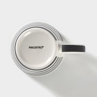 Набор кружек фарфоровых Magistro «Сильвер», 4 предмета: 350 мл - Фото 5