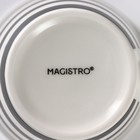 Набор кружек фарфоровых Magistro «Сильвер», 4 предмета: 350 мл - Фото 6