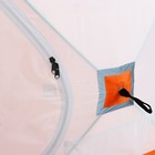 Палатка зимняя куб СЛЕДОПЫТ 1.5 х 1.5 м, ткань Oxford, цвет оранжево-белый, - Фото 8