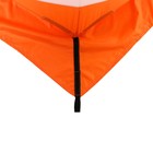 Палатка зимняя куб СЛЕДОПЫТ 1.8 х 1.8 м, ткань Oxford, цвет оранжево-белый - фото 8888415