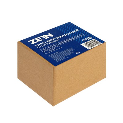 Трап ZEIN engr, 100×100 мм, вертикальный, с трубой для стирал машины, нерж. сталь, хром