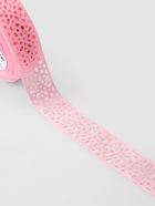 Лента декоративная, репсовая «Ажурные цветы», 25 мм, 9.1±0.5 м, розовая - Фото 4