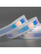 Лента декоративная, с голографией, 20 мм, 9.1±0.5 м, белая - Фото 2