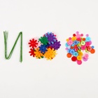 Набор для творчества. Букет из фетра с пуговицами «Пионы» - Фото 2