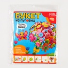 Набор для творчества. Букет из фетра с пуговицами «Пионы» - Фото 5