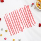 Набор для моделирования кондитерских украшений Доляна, 14 шт., 12×0.5 см, розовый - Фото 1