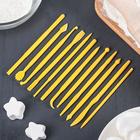 Набор для моделирования кондитерских украшений Доляна, 14 шт., 12×0.5 см, розовый - Фото 3