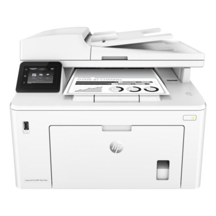 МФУ лазерный HP LaserJet Pro M227fdw (G3Q75A) A4 Duplex Net WiFi белый - фото 51691422