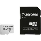 Карта памяти microSDHC Transcend 32GB TS32GUSD300S-A + adapter - Фото 1