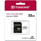 Карта памяти microSDHC Transcend 32GB TS32GUSD300S-A + adapter - Фото 2
