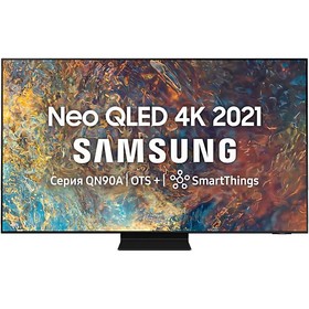 Телевизор QLED Samsung 85" QE85QN90BAUXCE Series 9 черный 4K Ultra HD 120Hz DVB-T DVB-T2 DV   102954