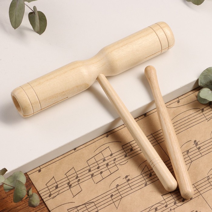 Музыкальный инструмент Гуиро Music Life деревянный, одноручный - Фото 1