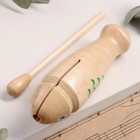 Музыкальный инструмент Гуиро Music Life деревянный, рыбки - Фото 3