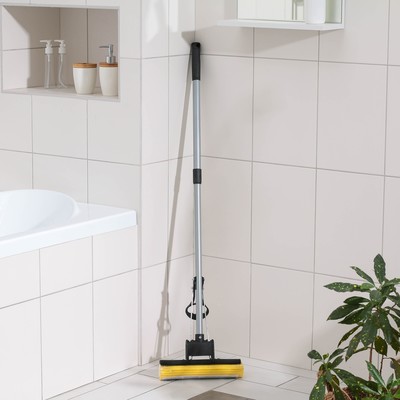 УЦЕНКА Швабра PVA с роликовым отжимом, телескопическая ручка, 120 см