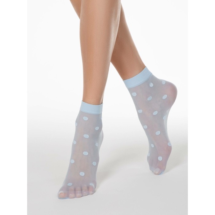 

Носки женские в крупный горошек Conte Elegant Fantasy 20, размер 23-25, цвет light blue