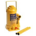 Домкрат бутылочный гидравлический ТУНДРА, второй клапан, подъем/подхват 395/210 мм, 12 т - Фото 3