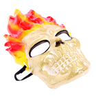 Карнавальная маска "Огненный череп" - фото 23560863