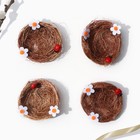 Пасхальный декор яиц «Цыплята» на пасху, 14.5×15×2 см - Фото 4