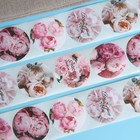 Наклейки для цветов и подарков «Пионы», 4.4×4.4 см, 252 шт. - Фото 4