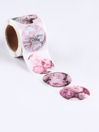 Наклейки для цветов и подарков «Пионы», 4.4×4.4 см, 252 шт. - Фото 6