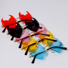 Карнавальные очки "Сердце дьявола", цвета МИКС - Фото 4