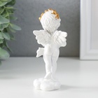 Фигурка полистоун «Белоснежный ангел с венком из золотых роз», 5×4.5×12 см - Фото 3