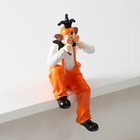 Фигурка полистоун «Клоун с леденцами, сидит», бело-оранжевый, 10×9.5×20 см - Фото 3