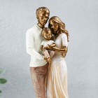 Фигурка полистоун «Родители с малышом», бронза, пастельные оттенки, 10.5×9×23.5 см - Фото 6