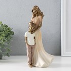 Фигурка полистоун «Мама с сыном», бронза, пастельные оттенки, 11×8×22.5 см - Фото 1