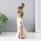 Фигурка полистоун «Мама с сыном», бронза, пастельные оттенки, 11×8×22.5 см - Фото 2