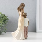 Фигурка полистоун «Мама с сыном», бронза, пастельные оттенки, 11×8×22.5 см - Фото 3