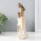 Фигурка полистоун «Мама с сыном», бронза, пастельные оттенки, 11×8×22.5 см - Фото 4