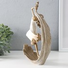 Фигура полистоун «Лёгкость», бронза, песочно-белый, 17.5×7.5×29 см - Фото 3