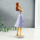 Сувенир полистоун "Девушка в сиреневом платье с цветами" 7,5х7х23,5 см - Фото 5