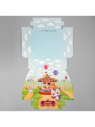 Коробка подарочная складная, упаковка, «Карусель радости », 25×25×10 см - фото 116094219