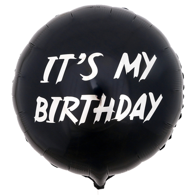 Воздушный шар фольгированный 18" «It's my birthday»