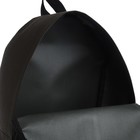 Спортивный рюкзак из текстиля на молнии TEXTURA, 20 литров, цвет хаки/чёрный - Фото 4