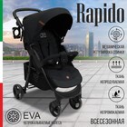 Коляска прогулочная Sweet Baby Rapido, цвет black - фото 301351724