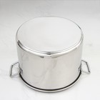 УЦЕНКА Котел из нержавеющей стали «Общепит», 20 л, d=35 см, h=24 см, капсульное дно - Фото 2