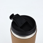 Термокружка в кожзаме «Впереди новые вершины», 450 мл - Фото 4