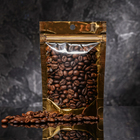 Пакет дой-пак, матовый, золотой, с прозрачной стенкой,10×15×6 см - Фото 3