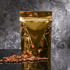 Пакет дой-пак, матовый, золотой, с прозрачной стенкой,10×15×6 см - Фото 4