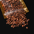 Пакет дой-пак, матовый, золотой, с прозрачной стенкой,14×20×8 см - Фото 6