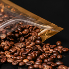 Пакет дой-пак, матовый, золотой, с прозрачной стенкой,14×20×8 см - Фото 7