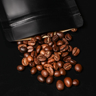 Пакет Zip-lock Крафт с прямоугольным окном, черный,10×15×3 см - Фото 5