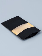 Пакет Zip-lock Крафт с прямоугольным окном, черный,12×20×4 см  (артикул 9946394)  большой выбор товаров оптом и в розницу по низким ценам с доставкой