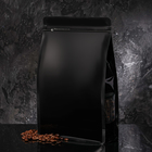 Пакет восьмишовный с боковыми фальцами,20 х 30 х 4 см,черный - Фото 1