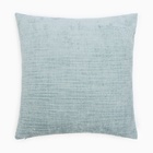 Наволочка декоративная «Этель» Velvet, 43×43 см, голубая - Фото 3