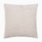 Наволочка декоративная Этель Velvet 43×43 см, бежевая - Фото 2